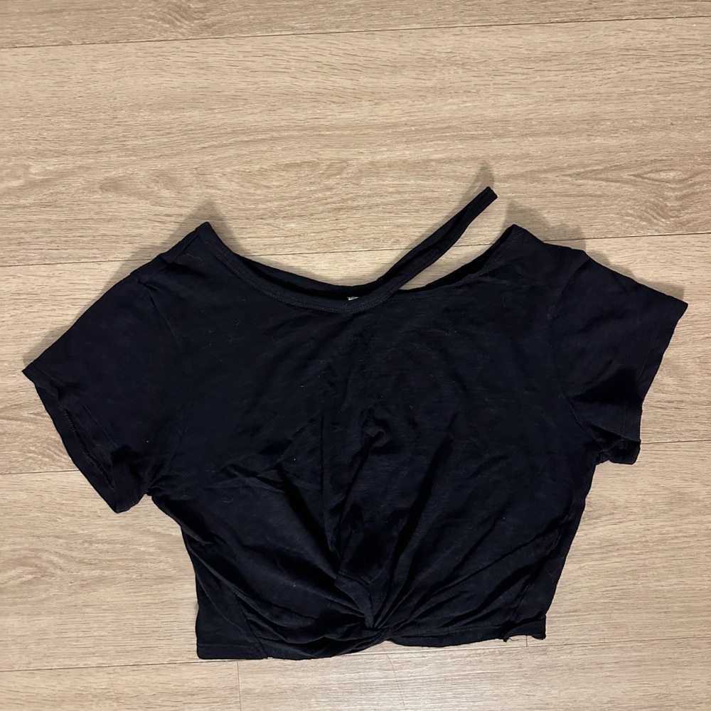 Express Black T-Shirt Size XS.